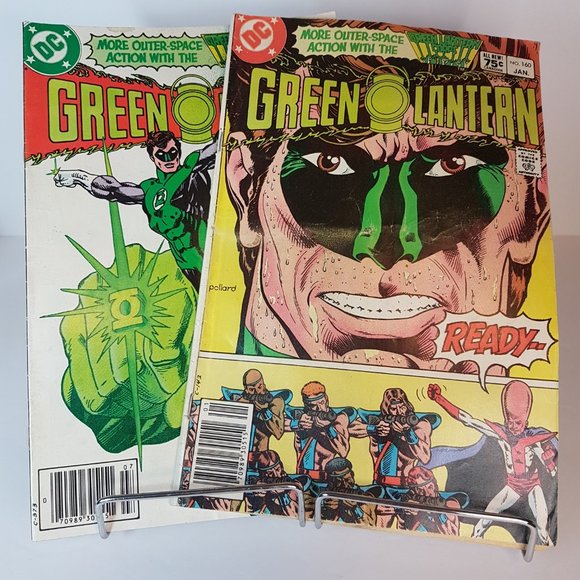 Set of 2 Comic Books DC Comics Green Lantern #160 #166 (1983) Vintage Comics - Picture 3 of 16